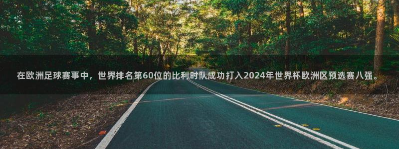 世界杯对阵图2026：在欧洲足球赛事中，世界排名第60位的比利时队成功打入2024年世界杯欧洲区预选赛八强。